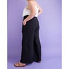 Women's Wide Leg With Smocked Waist Pants - ee:some - 4 of 4