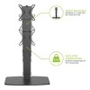 Kanto DTS1000 Universal Desktop Stand with Adjustable Height, Tilt, and Swivel for 17" - 32" Monitors - 2 of 4