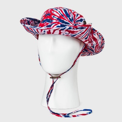 Men's Tie-Dye Americana Boonie Hat - One Size