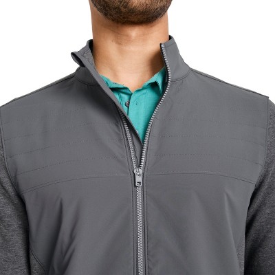 Jockey Men's EverActive Mixed Media Jacket M Grey Heather — фото 5