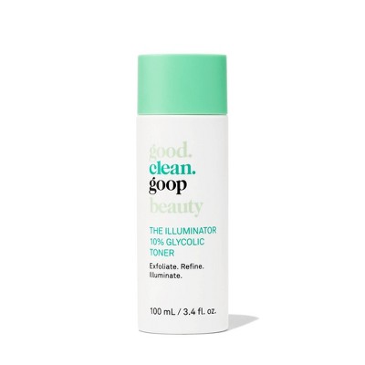 good.clean.goop beauty The Illuminator 10% Glycolic Toner with Kombucha Tea Ferment and Snow Mushroom Extract - 3.4 fl. oz. 