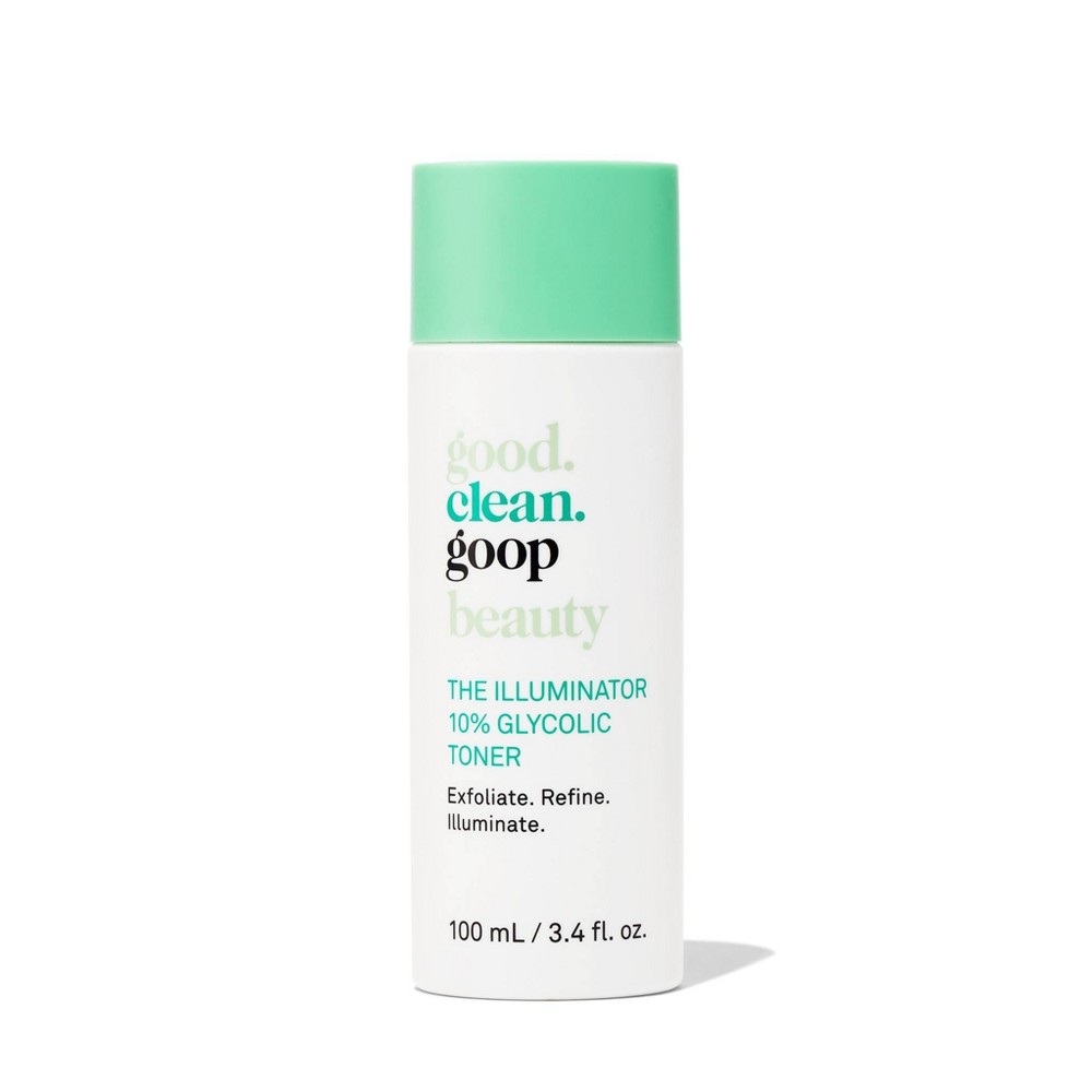 Photos - Cream / Lotion good.clean.goop The Illuminator 10 Glycolic Toner - 3.4 fl oz