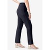 Roaman's Women's Plus Size Tall Straight Leg Comfort Stretch Jean - 4 of 4