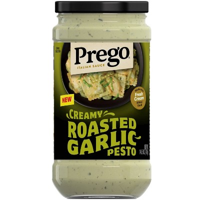 Prego Creamy Roasted Garlic Pesto - 14.5oz