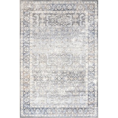 nuLOOM Ivette SplashGuard Waterproof Machine Washable Area Rug