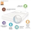 BDELITE 4PCS King Sheet Set-102*108*0.13 Inch, Pink - 3 of 4
