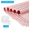 Unique Bargains Waterproof DIY Crafts Packaging Gift Wrap with Ribbon 1 Set - 3 of 4
