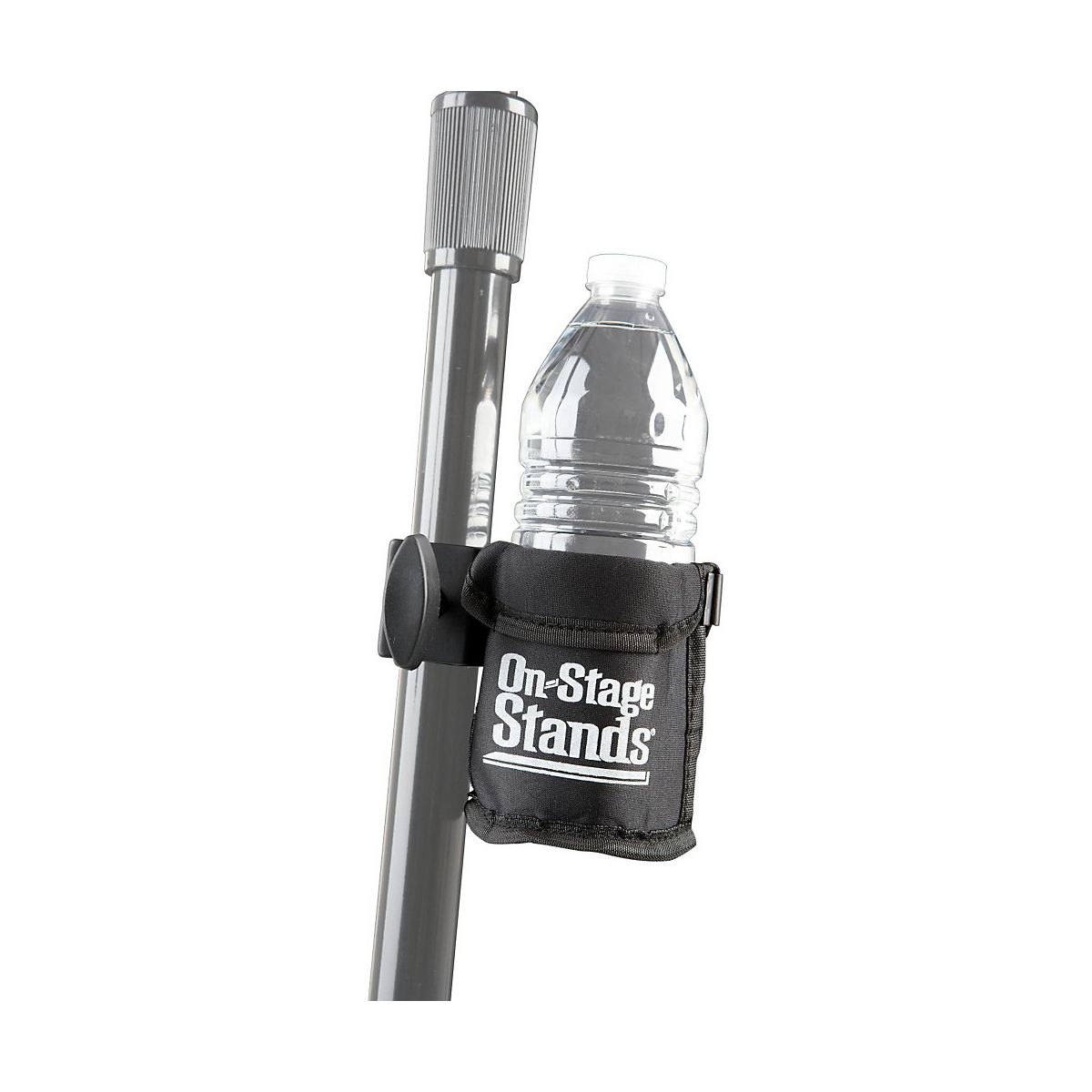 On-Stage Microphone Stand Cup Holder Black Universal Clamp