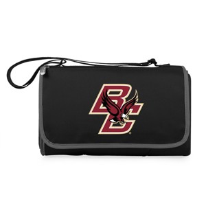 NCAA Boston College Eagles Blanket Tote Outdoor Picnic Blanket - Black - 1 of 4