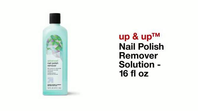 Nail Polish Remover Solution - 16 fl oz - up &#38; up&#8482;, 2 of 7, play video