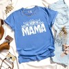 Simply Sage Market Women's Mama Topped With Flowers Short Sleeve Garment Dyed Tee - 3 of 3