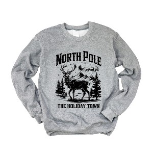 Simply Sage Market Women's Graphic Sweatshirt The Holiday Town - 1 of 4