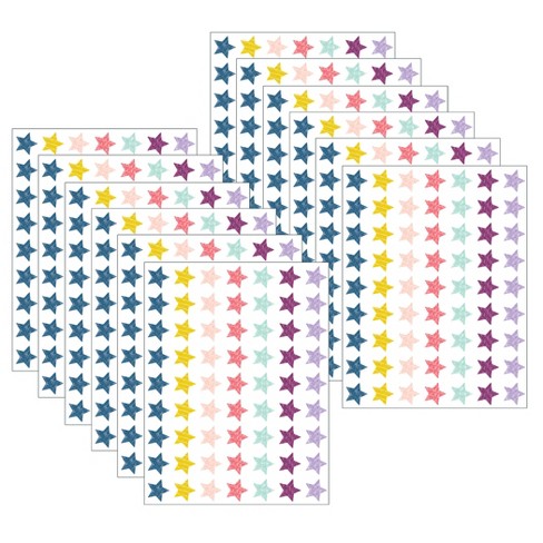 Teacher Created Resources® Oh Happy Day Stars Mini Stickers, 377 Per Pack,  12 Packs : Target