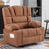 Comfortable Modern Upholstered Accent Chair, Accent Chair with Massage and Heat, Accent Chair Suitable For Living Room,Office-Cuddlewood - 2 of 4