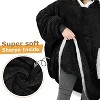 Catalonia Oversized Hoodie Sweatshirt for Women Men, Wearable Blanket Hoodie Fleece for Adults, Warm & Soft Blanket Giant Pocket, Gift Idea - 3 of 4