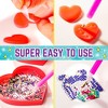 GirlZone Diamond Gem Art Kit, Diamond Art Kit to Make Diamond Art for Kids with Gem Stickers and Diamond Stickers - 2 of 4