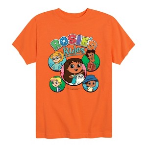 Boys' - Rosie's Rules - Rosie And Friends Short Sleeve Graphic T-Shirt - 1 of 4