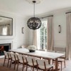 CityFurn 6-Light Modern Black Chandeliers Globe Pendant Light for Dining Room - 4 of 4