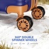 3-Piece PC+ABS Luggage Set with TSA Locks, 360° Spinner Wheels & Expandable Hard Shell Suitcases - 4 of 4