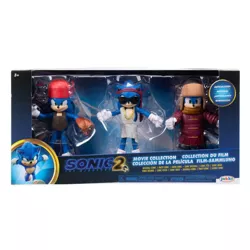 Sonic The Hedgehog 2 Movie Collection: 4" Figure Multipack Exclusive
