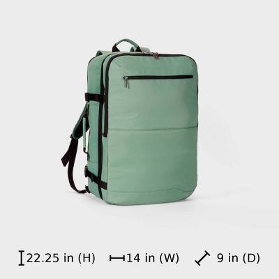 Рюкзаки Open Story 45L Travel 22.25" Backpack Gray - Open Story™: Softside, Fits 17" Laptop, Recycled Polyester — фото 7