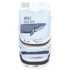 Hudson Baby Infant Boy Cotton Bibs, Boy Whale Shark, One Size - 2 of 4