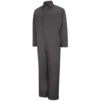 Red Kap Men's Twill Action Back Coverall With Chest Pockets