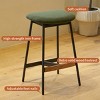 DOMETOUR Bar Stools Counter Height and Bar Height Bar Stools Backless for Kitchen, Dining Room Bar Chairs Set of 2 - 3 of 4