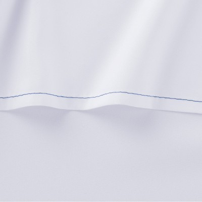 White Queen Brushed Microfiber Flat Sheets Set of 6
