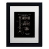 Trademark Fine Art -Claire Doherty '1955 Mccarty Gibson Guitar Black' Matted Framed Art - 2 of 4