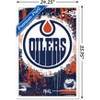 Trends International NHL Edmonton Oilers - Maximalist Logo 23 Framed Wall Poster Prints - 3 of 4