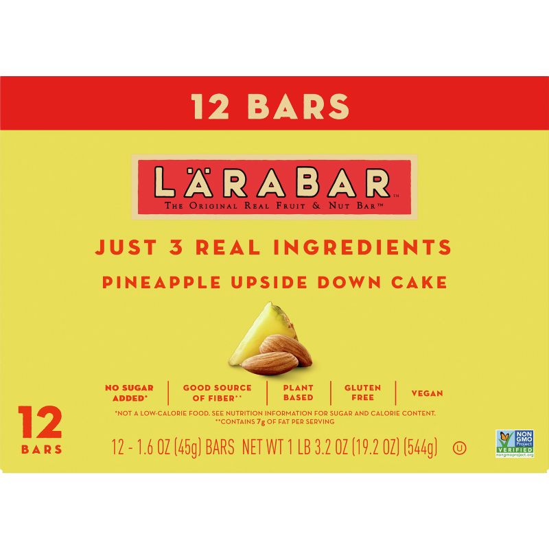 Larabar Pineapple Upside Down Bar - 12ct, 2 of 6