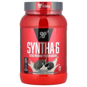 BSN Syntha-6®, Ultra Premium Protein Matrix, Cookies & Cream, 2.91 lb (1.32 kg) - 1 of 2