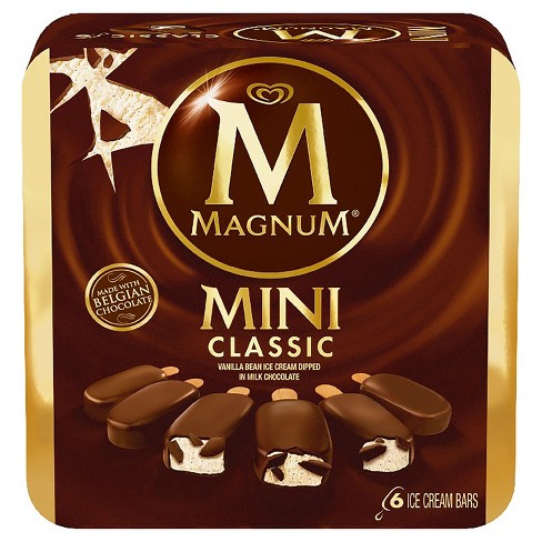 Magnum Mini Ice Cream Bars Classic - 6ct : Target