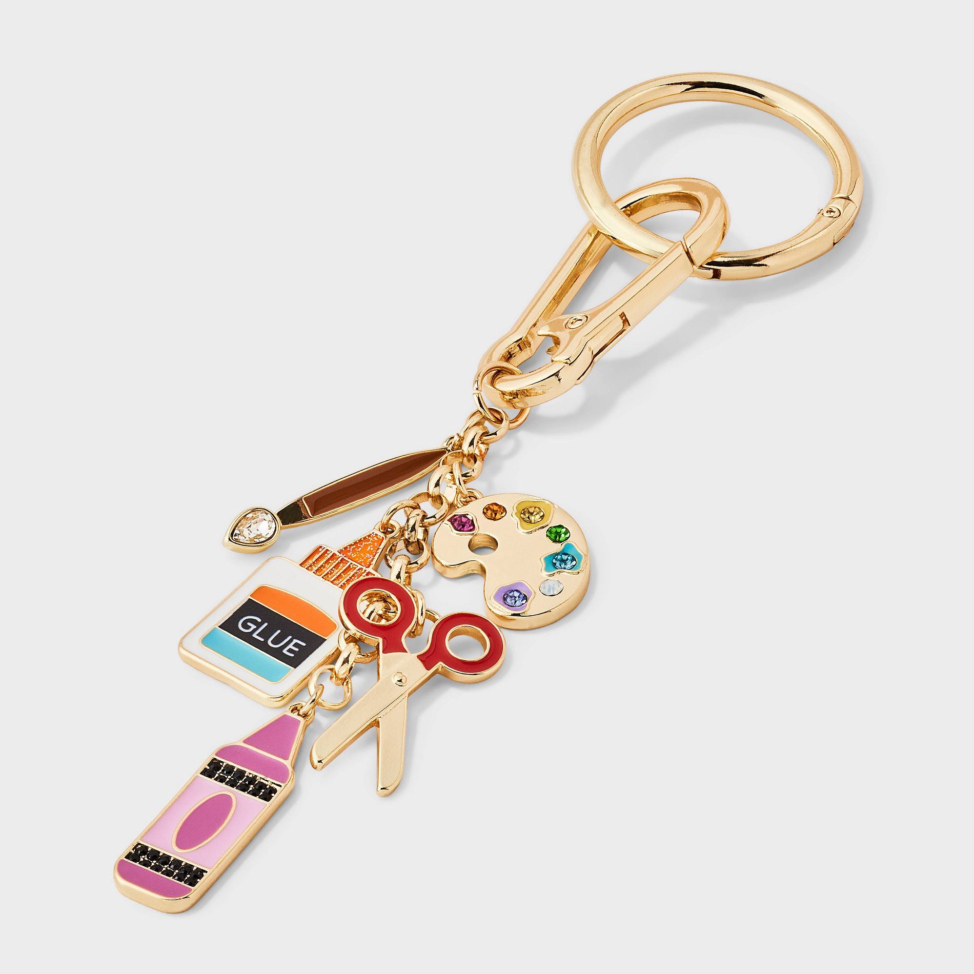 SUGARFIX by BaubleBar Art Class Essentials Bag Charm - Multicolor
