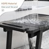 Arceso Shower Bench,  18 Inch HDPS Shower Seat with Storage Shelf, Waterproof Shower Chair, Non-Slip Shower Stool for Elderly, Disabled, Seniors - 4 of 4