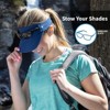 TrailHeads Women’s Sun Visor Hat - Summer Visors for Running, Tennis, Golf, Softball, Workouts - 2 of 4