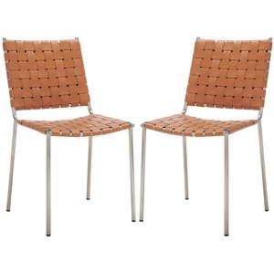 Wesson Woven Dining Chair (Set of 2) - DCH3005 - Safavieh - 1 of 4