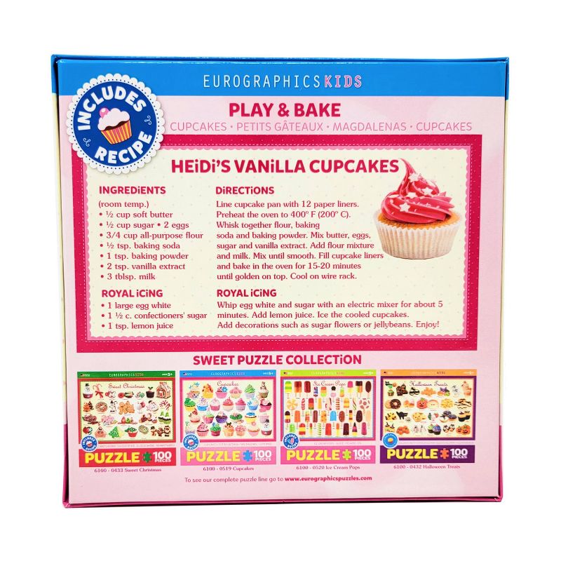 EuroGraphics Play &#38; Bake Cupcakes Jigsaw Puzzle - 100pc, 5 of 8