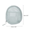 Unique Bargains Mesh Hand-held Sundries Makeup Bag 1 Pc - 2 of 4