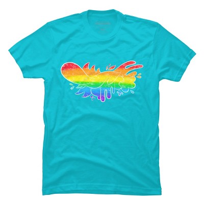 Adult Design By Humans Pride Rainbow Doodle By Maricalvente T-Shirt