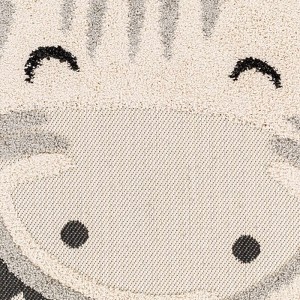 Hauteloom Kids Giraffe Bowtie Animal Print Nursery Area Rug - 1 of 4