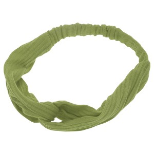 Unique Bargains Women's Stripes Elastic Cross Headwrap 1 Pc - 1 of 4