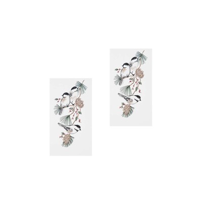 C&F Home Chickadees Cotton Flour Sack Kitchen Towel Set of 2