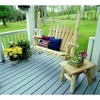 Lakeland Mills Cedar Log End Table - 2 of 2