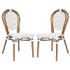 Alamont 2pk Commercial Thonet Stacking Chairs - 3 of 4