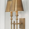 Capital Lighting Whitney 2 - Light Wall Light in  Aged Brass - 4 of 4