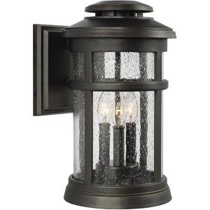 Generation Lighting Newport 16" High Antique Bronze Outdoor Wall Light - 1 of 2