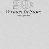 Carly Pierce Men's 29 Written In Stone Short Sleeve Graphic Cotton T-Shirt - 2 of 2