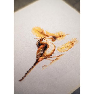 LanArte Counted Cross Stitch Kit 8.8"X6"-Chaffinch (27 Count)